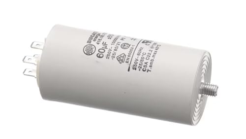 Fits Electrolux Professional W24/15 Capacitor, 250V, 60HZ, 60uF