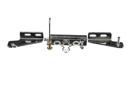 Fits Continental Refrigeration 2833 4,215,449 Door Hinge, Left Hand Bottom, Brass Brushed