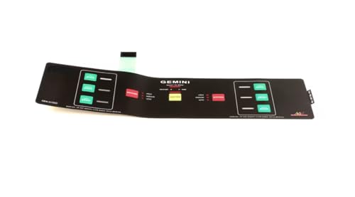 Fits Wilbur Curtis WC-39196-101 Membrane, Control Panel, No Hot Water for GEM-612ILD
