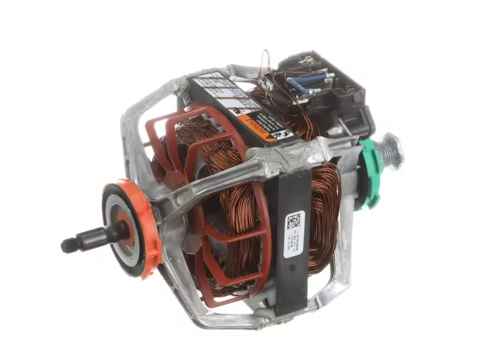 W10808769 S68SVMZS-7217 20210507092200 MZS-7217 L14 Drive Motor, 120 Volt, 60HZ, 1/3 HP, Dryer for WED8000DW2, WED8000DW3, WED8000DW4