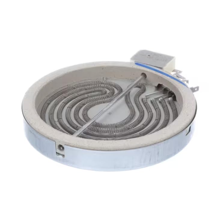 56D00-3 Element, Radiant, Dual, Left Rear, 1300 Watt, Range/Cooktop for WEE745H0FS, WEE750H0HB, WEEA25H0HZ