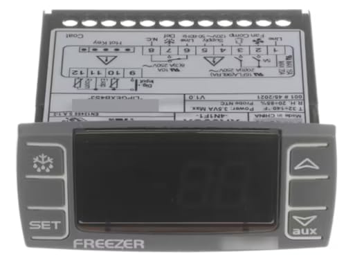 Fits Eurodib X0LIPGEXB4S3-100 00178 11107432 /2145 EN13485 S A 1-2 LIPGEXB4S3 Electronic Controller, Freezer, 120V, 50/60HZ