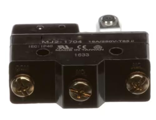 Fits Thunderbird 15A/250V~ T85 IP40 1633 Microswitch, Lever Actuator with Roller, SPDT for TBD-500T