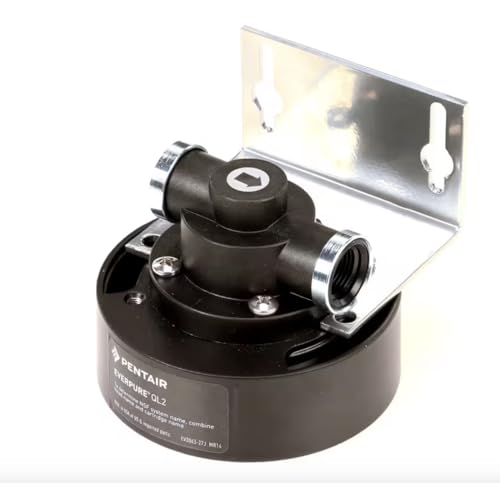 Filter Head with Bracket – Fits Everpure EV3063-27J QL2 Water Filtration Systems