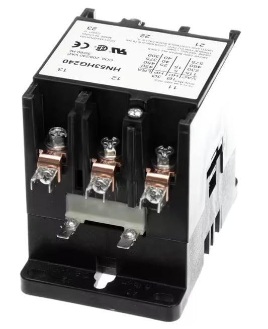 Fits Carrier HVAC HCDY3XU07UX103 C4321 U Contactor, 208-240 Volt Coil, 75 Amp 3 Pole for 48TJD016 550, 30GB 040 800, 30GB 070 240