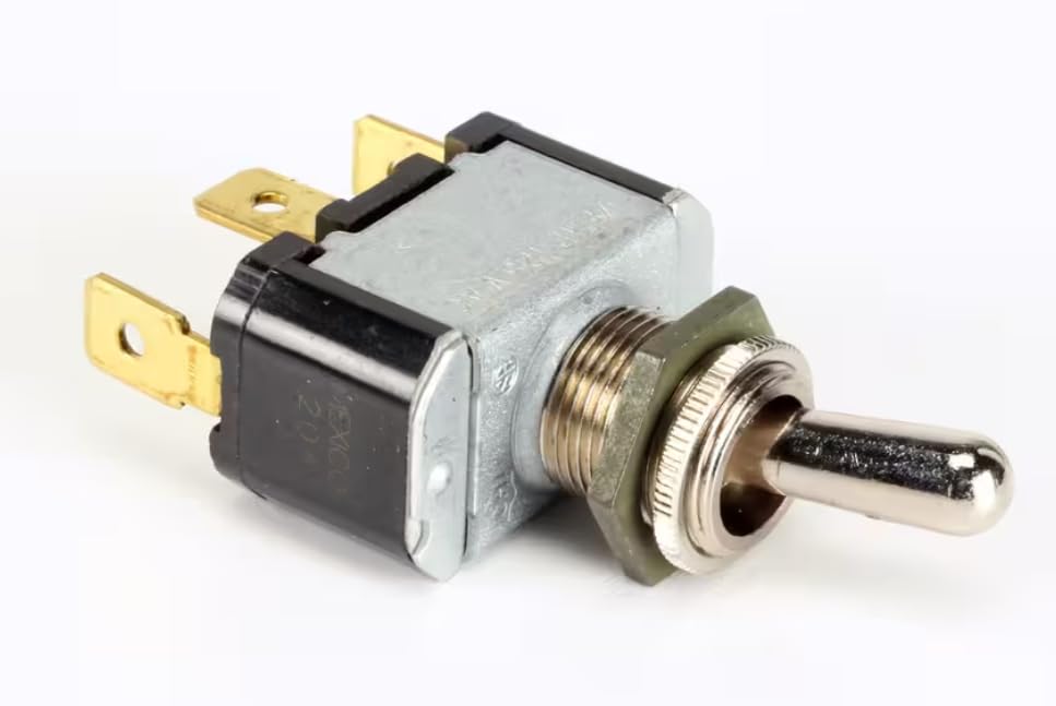 Fits Frymaster 1204 1/2 HP 125 VAC Switch, Toggle, SPDT, On/Off for BIH1721, EH1721, FWH-2