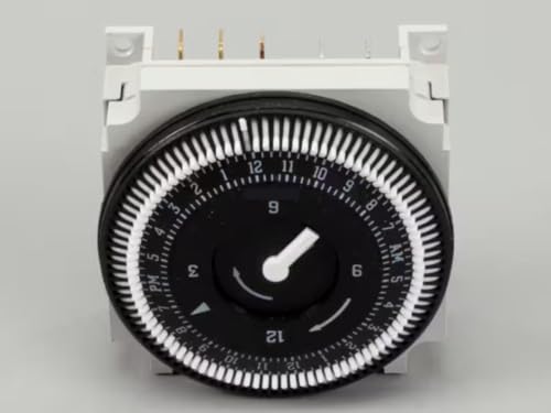 Fits Norlake FM/1 STUZ-L 1234 220-240V-AC 60HZ Defrost Timer, 24 Hour for CPB0751C-A, CPB0751CO-A, CPB075DCO-A