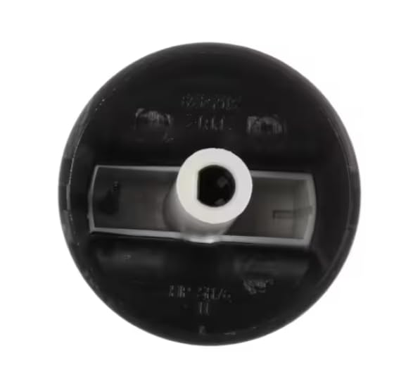 31 65439 WP 5H/6 11 Knob, Surface Burner, Black for CFGF3053LSA, CFGF3053LSC, CFGF3053LSE