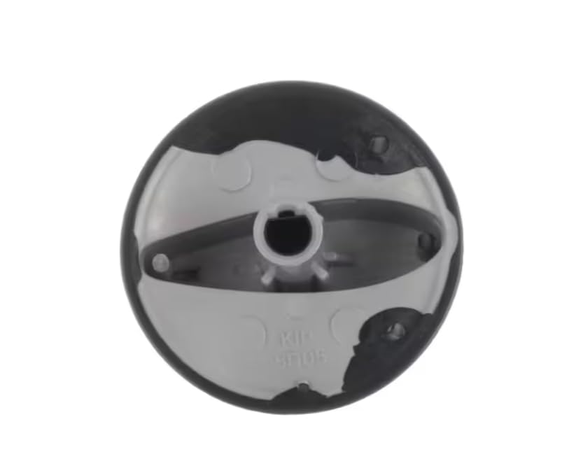 KIP 5D05 Control Knob, Top Element, Black/Gray, Cooktop