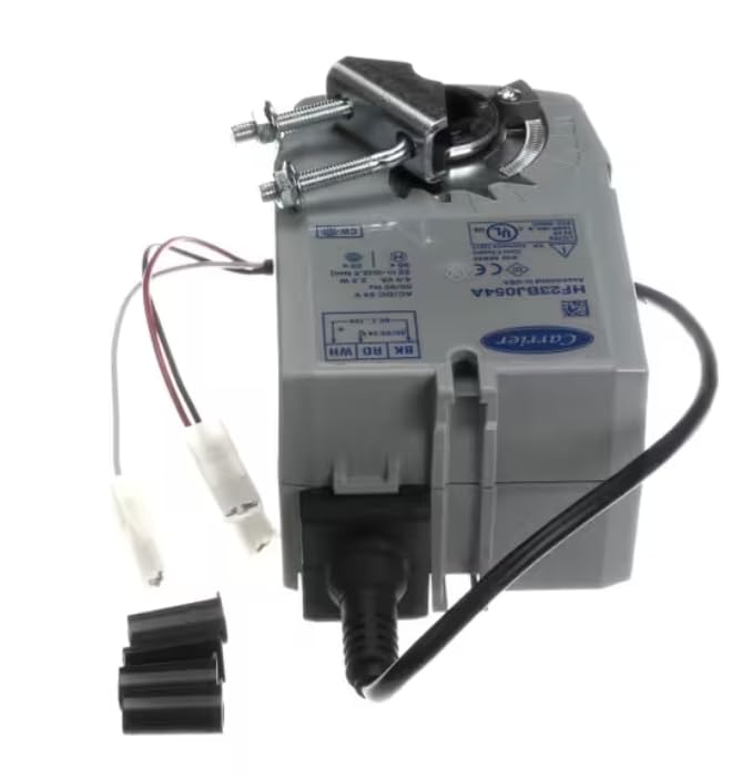 Fits Carrier HVAC HF23BJ054A Motor Damper Actuator, 60HZ, 1PH for 48FCFA06A3A5-0F7C0, 574DNWA60090AA, 50FC-B06A2A6-2F1A0