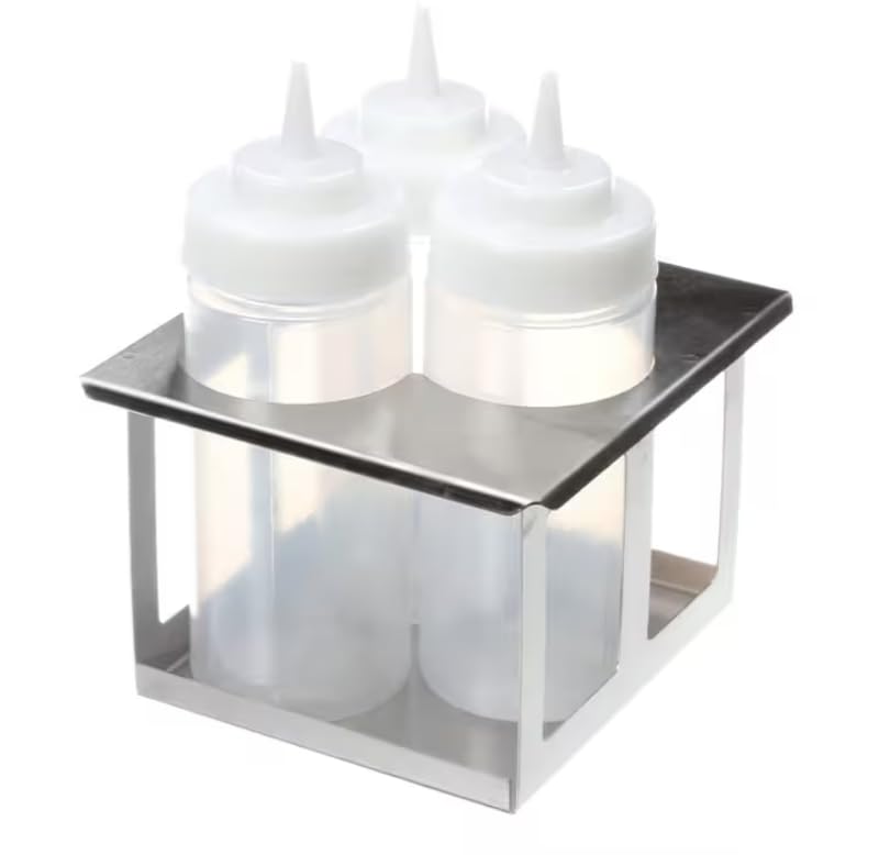 Fits Server 86827 11 B 16H Squeeze Bottles with Holder, 2.88" Diameter, 16 Ounce Bottles, SBH-3 86831 for SBH-8, SBH-6, SBH-2