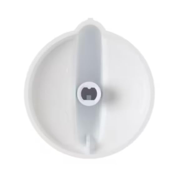 KIP 5099 7 Knob, Element, White, Range for ECBP70WK1WW, ECBP82BJ1BB, ECBP82BJ2BB