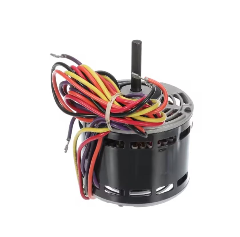 Fits Lennox P-8-8370 7A000 G24C Blower Motor, 208/230V, 60HZ, 1PH, 1075RPM/3 Speed, 1/4HP, CCW for E12Q2-00-01, E12Q2-10-03, E12Q2-00-03
