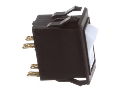 Fits Fetco 3120-F521-P7T1-W12LY3 6A AC240V DC50V I6633 Power Switch/Circuit Breaker for IP44 HWB-10, CBS-62H, IP44 HWB-5