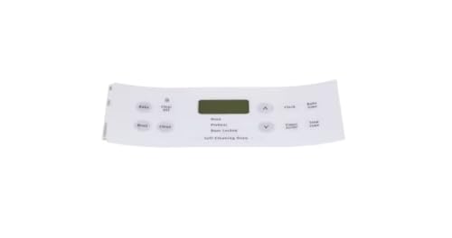 16 REV.03 554298 MEM Overlay, Control Board, White for 12-2299-10-05, FDB221RFR3, FEB24S5ASB