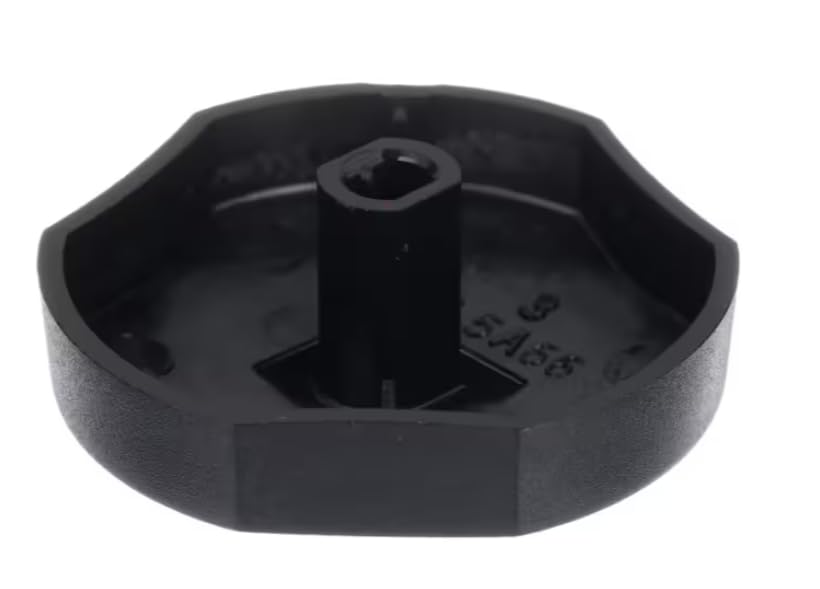 5A66 Knob, Element, Black, Cooktop