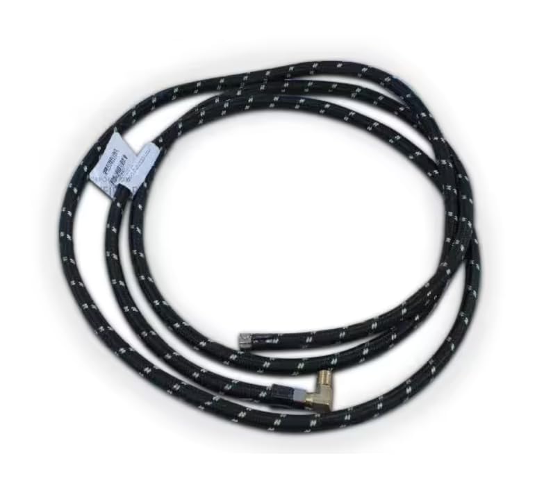 82124 20183105 Drain Hose, Nylon Braid, 12 Foot, Dishwasher for ADB2500AWQ2, CDB1500AWS1, ADB3500AWW0