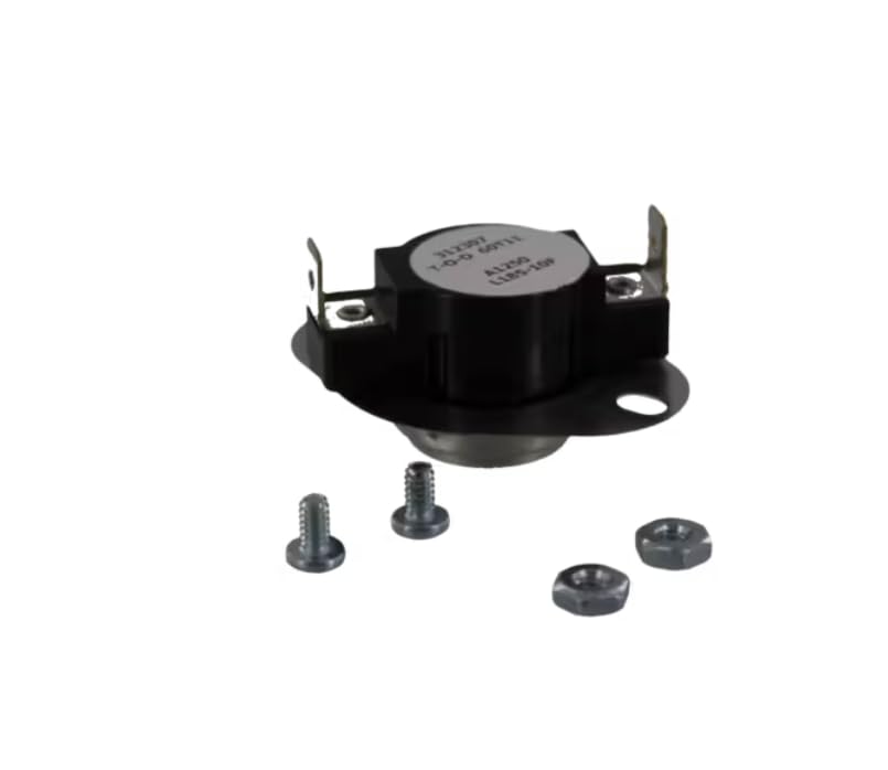 Fits Alliance Laundry Systems 312307 T-O-D 60T11 A1250 L185-10F Thermostat 185 Degree +H for HD75ST