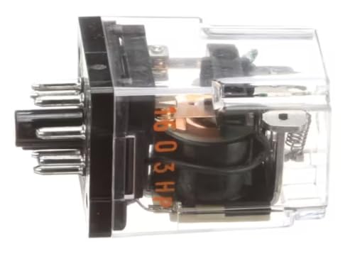 Fits Giles 1603HP Relay, 8 Pin, 240 Volt, 10 Amp for EOF-10-10/FFLT/24, EOF-10-10/FFLT/24/24, EOF-20