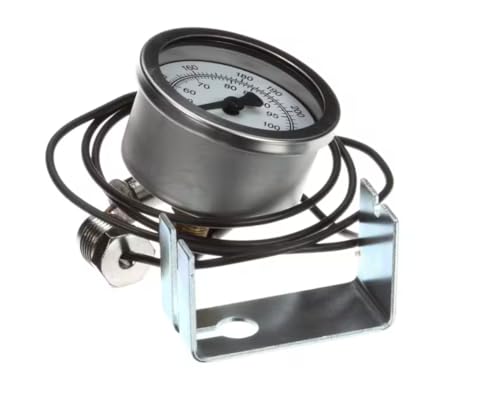 Fits Hobart W 07-2015 Rinse Thermometer with Sensor & Bracket, 100-220F/40-105C for FT800, FTM800, FTM800W