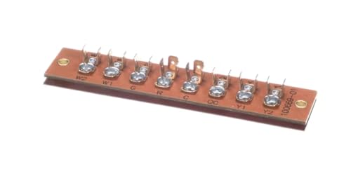 Fits Lennox 100669-01 Terminal Strip, 8 Position, Low Voltage, 8" x 1.25" for KCA048S4-01, KGB120S4, KCB150S4-01