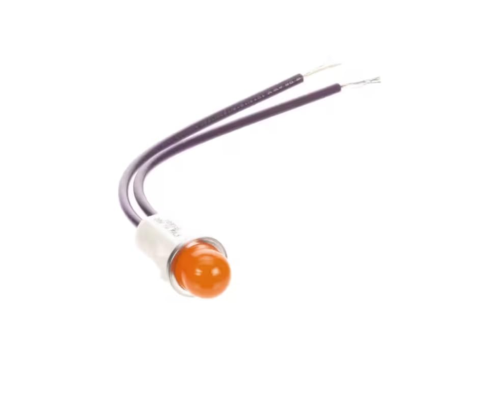 Fits Ultrafryer 1090A3 28V 1W Indicator Light, Amber, 24V for F-P20-20-3-UC, F-P20-18-3-UCP, F-P20-20-3-UCP