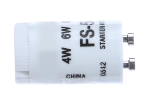 Fits Glastender 0512 Starter, Fluorescent, 4/6/8 Watt for BB108-H, BB36-D, BB60-H