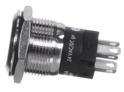"Fits Cleveland 2134 3A/240V Switch, Push Button, 24 Volt DC"