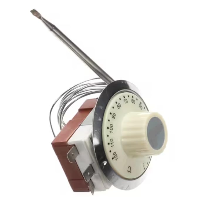 Fits LBC Bakery Equipment TS-120S Hi Limit Thermostat with Knob, LRP S-Type for LRP1-100, LRP1-110, LRP1-120
