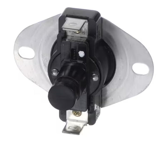 Fits Carrier HVAC 20615L5 C81 HH16HC198 L195-MR Y22R Limit Switch/Thermostat, Open 195F, Close 130F, Manual Reset