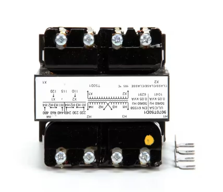 Fits Vulcan Hart EN-529 61558 Transformer, 240/480V to 110/115V, 50/60HZ for VE40, VE30 Fast Batch, VE40 Fast Batch