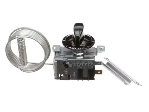 Thermostat Control – Fits Uline EN60730-2-9, with Knob, 240V, Replacement for 25165
