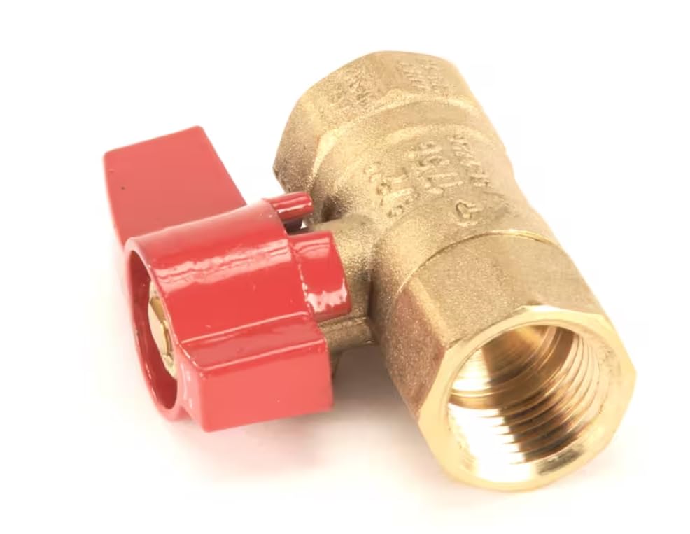 Fits Groen 1756 561/26 Shutoff Valve, Gas, Manual, 1/2" for CC10-G, AE/1-20, AH/1E-80