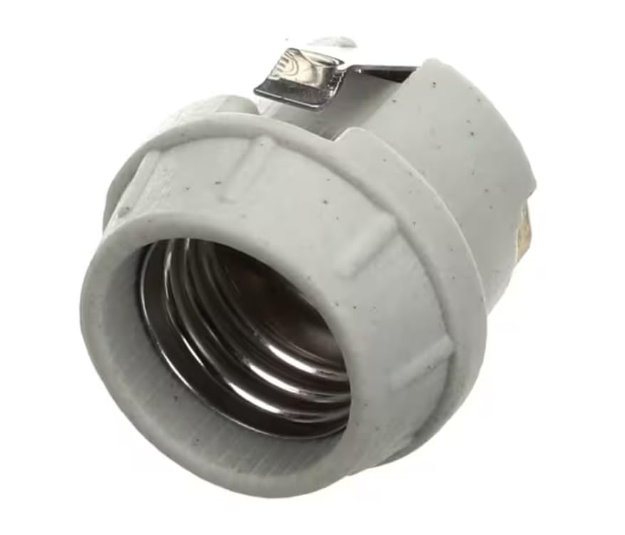 Fits Cretors 8402H5 Light Socket, Porcelain, 250 Volt, 660 Watt