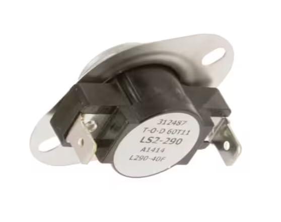 312487 LS2-290 A1414 Thermostat, Safety, L290-40F for DPSB620GC1WW, DBXR463GD2CC, DBVH512GF0WW