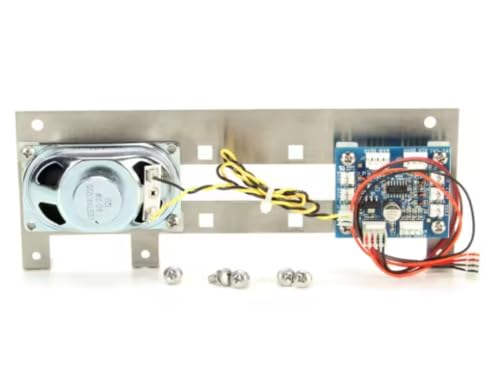 Fits Prince Castle CES710O255 3W 120 Audio Interface Board Assembly with Speaker and Mounting Panel for DHB2PT-20JB, DHB2PT-27B, DHB2PT-27BCE