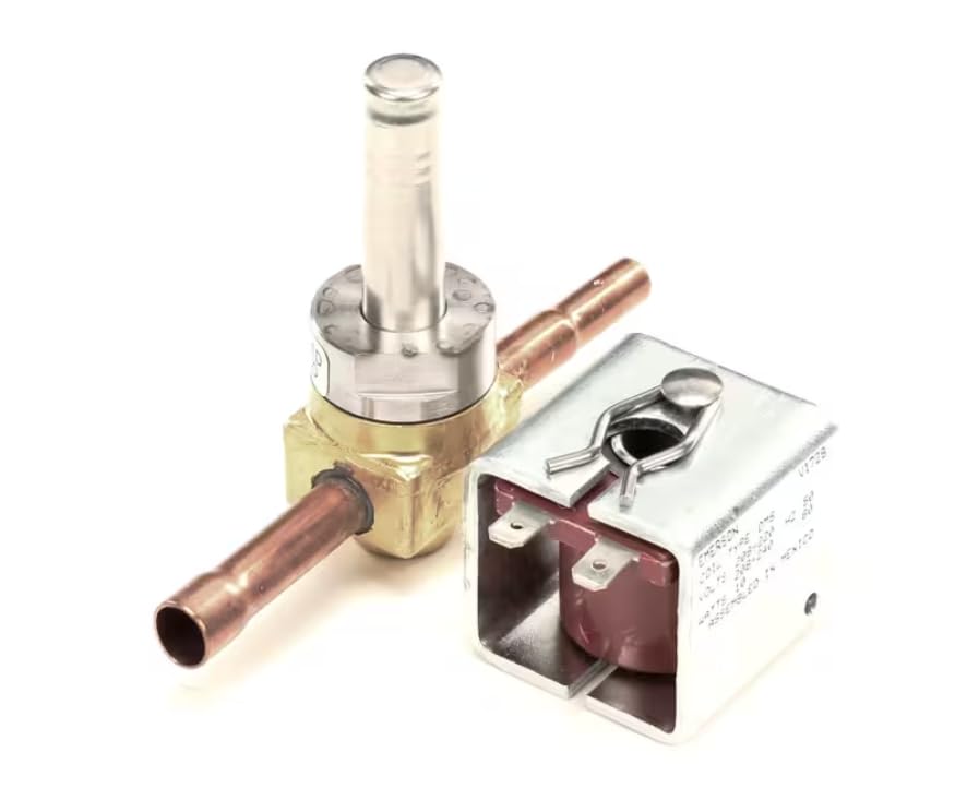 Fits Taylor 2T2 052511-27 V1728 Solenoid Valve with Coil, 1/8" Orifice, 1/4" Inlet x 3/8" Outlet, 208-220/208/240V, 50/60HZ