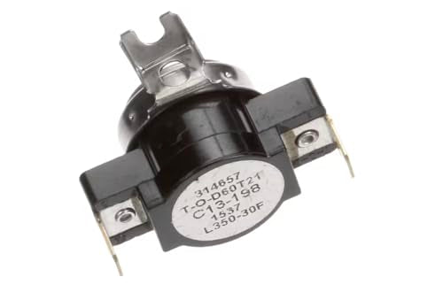 Thermal Cutout/High Limit Thermostat – Fits Intermetro 314657, T-O-D60T21 C13-198, L350-30F Replacement