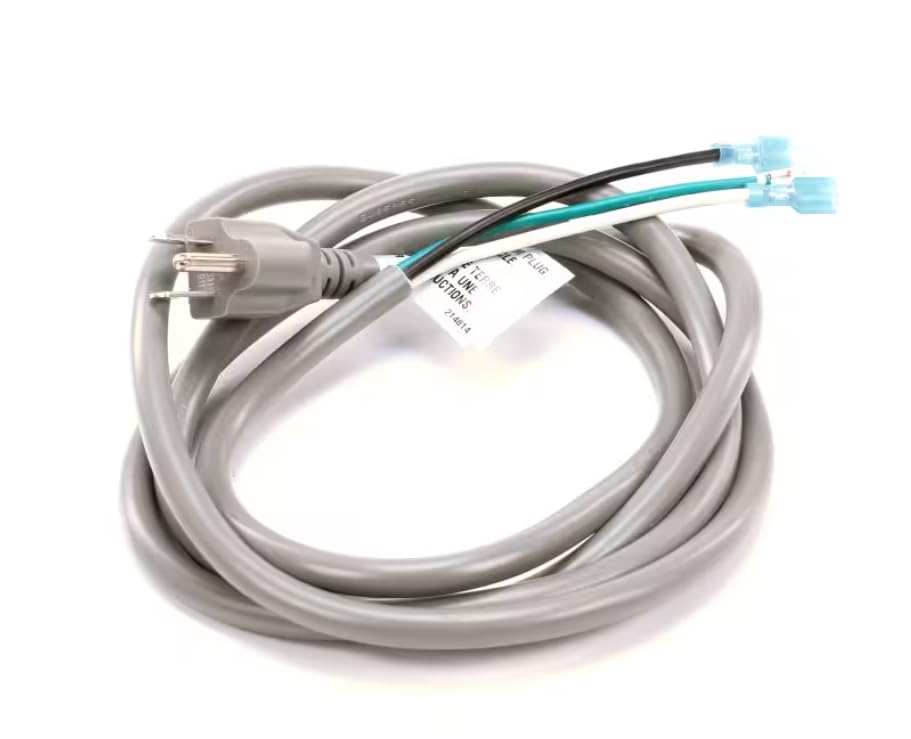 Fits Duke 214814 S435955 JYX-031 B491911 Power Cord, 125 Volt, 15 Amp, 78" Long for HS2-23-2084/2304T1R, HS2-24-2084/2304T1R, HS2-23-2084/2304T2R