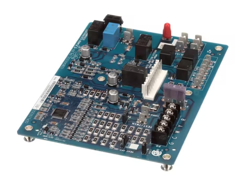 Fits Carrier HVAC 131231-01 HK V02 CEBD 431231-04-RA Control Board for PG80ESLA60135DAA, 58SB1A110E211120, 810SA36070E17A-C
