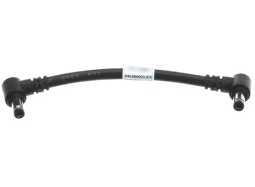 Fits Federal Industries 690020.070 Power Cord with 90 Degree Connectors, ITC LED, 3", Black