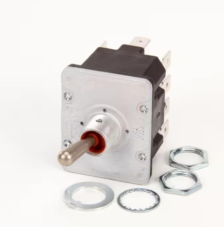 Fits Crathco 91929 Toggle Switch, Sealed, 4PDT, 2 Position for 5512, 5512E, 3312-E