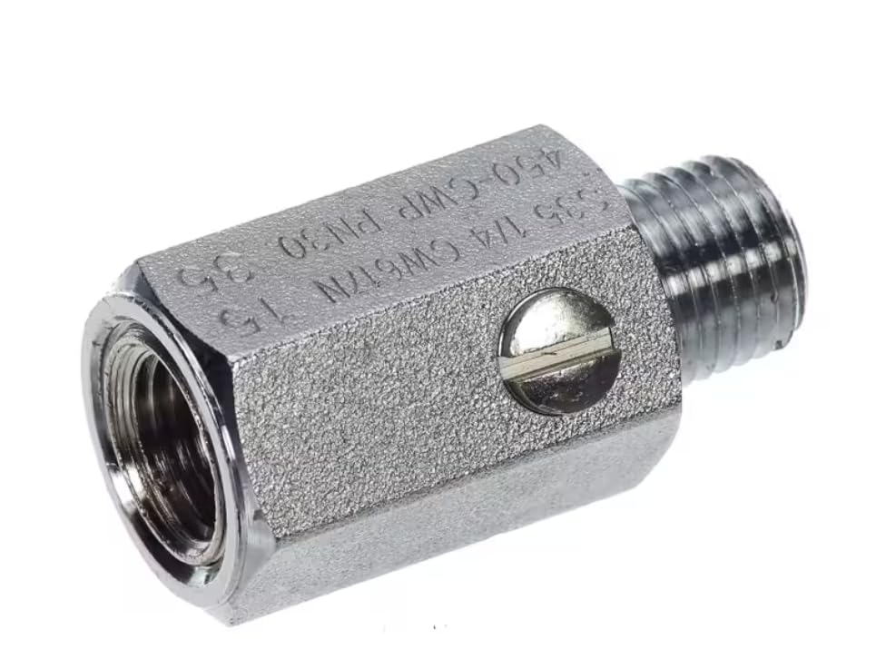 Fits Food Warming Equipment S35 1/4 CW617N 15 450 PN30 35 Ball Valve, 1/4" NPT, Chrome for PHTT-6P-KFC