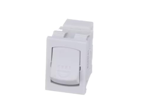 J-203 25T125 Sun-LITE 4A250V 8A125V Switch, Rocker, SPST, White, Range for CFEF3016VWD, CFEF3054UWJ, CFEF3054UWK