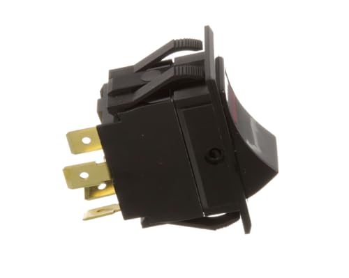10A 250VAC 15A 125VAC 3/4HP 250VAC 1737R Lighted Rocker Switch