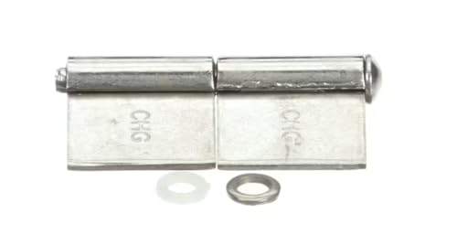 Fits Duke CHG Hinge, Flag, 1-3/32" Wide x 2-1/16" Long, Stainless Steel for DC-FT2, SPH-50W, SPRH-68EW