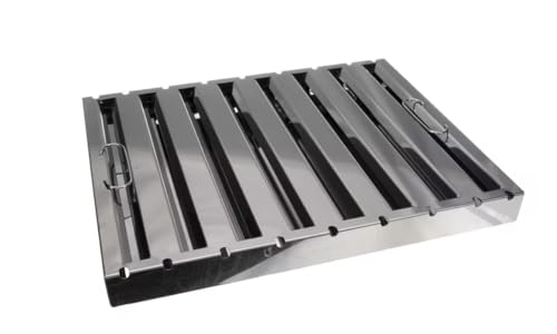 Fits Accurex 1180 2080 796307 Hood Filter, 16" x 20", Stainless Steel for Auto Scrubber, GD2, GD3