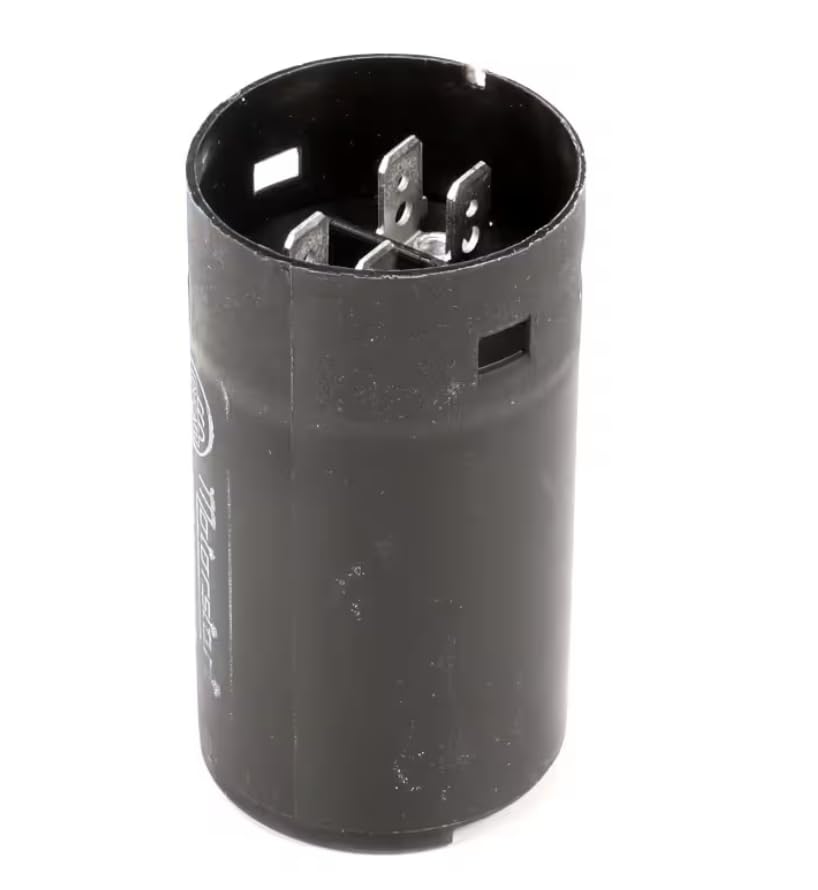 Fits Robot Coupe 125Vac 3`/1,7% W46/17 Capacitor, 125V, 161-193uF, 50/60HZ for R301U, R402A, R100B
