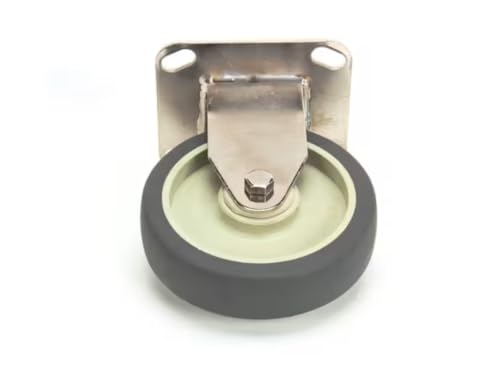CS-2025 Caster, 5", Rigid, No Brake, Plate for 750-GDU/MET, ED2-72, ITM2-48/CT
