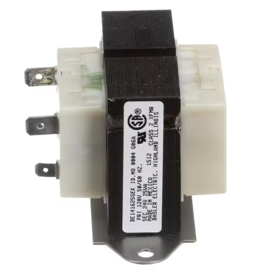 Fits Hoshizaki 0004 G06A 1512 Control Transformer, 120V Primary 24V Secondary, 25Va for DCM-240BAF, F-801MWJ, F-1001MAJ